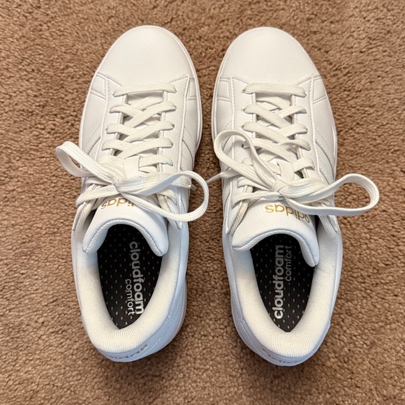 Adidas Women’s Grand Court 2.0 white Sneakers Size 7 - Picture 5 of 11